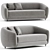 Elegant Antwerp Sofa for You 3D model small image 1