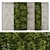 Vertical Garden Wall Decor 64 3D model small image 1