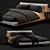 Sleek Alivar Lady B Bed 3D model small image 3