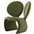 Modern Mouse Armchair for 3D 3D model small image 3