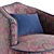  ETRO Home Amina Armchair Model 3D model small image 4