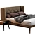 Modern Porada Ziggy Bed Frame 3D model small image 3