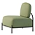 Sleek Lounge Chair DF Polly 3D model small image 3