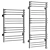 Terminus Sorento Electric Towel Warmer 3D model small image 1