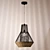 Bohemian Rattan Pendant Light 3D model small image 3