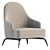 ASTER Summers Armchair: Contemporary Elegance 3D model small image 3