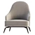 ASTER Summers Armchair: Contemporary Elegance 3D model small image 5