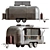 Mobile Airstream Food Truck 3D model small image 2