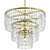 Elegant Marignan Round Chandelier 60 3D model small image 1