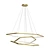Elegant Vesanto Cameron Chandelier 3D model small image 2