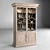 El Matador Curio Display Cabinet 3D model small image 3