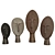 African Ethnic Masks Set 3D model small image 2