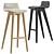 Sleek Morph Barstool: Timeless Elegance 3D model small image 2