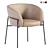 Parla Rimo Chair in Leather 3D model small image 11