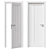 ProfilDoors Interior Door 49U Mirror Insert 3D model small image 3