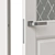 ProfilDoors Interior Door with Glass Diamond Insert 3D model small image 2