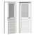 ProfilDoors 67U 700x2000 Matte Glass 3D model small image 1