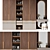  Modern Hallway Furniture Set 3D model small image 1