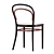 Sleek 214 P Thonet Chair 3D model small image 5