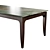 Urban Black Ash Dining Set 3D model small image 5