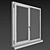 Customizable uPVC Window Generator 3D model small image 3