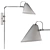 Modern Club Wall Light Fixture 3D model small image 2