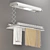 Modern Bathroom Accessories Set 3D model small image 3