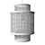 Round Woven Pendant Lamp 30cm 3D model small image 2