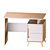 Modern White Writing Desk Solution 3D model small image 2