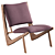 Sleek Boomerang Chair 2015 Edition 3D model small image 2