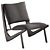 Sleek Boomerang Chair 2015 Edition 3D model small image 3