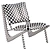 Sleek Boomerang Chair 2015 Edition 3D model small image 5