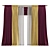 Refurbished Curtain Design - Unfolded 3D model small image 1