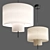 Contemporary Margin Pendant Lamp Beige 3D model small image 2