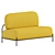 Modern Upholstered Loveseat Furniture 3D model small image 4