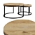  Modern Oval Coffee Table Inspiration 3D model small image 2