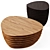 Modern Detroit Coffee Table Design 3D model small image 3