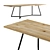 Sleek Y-Table by mLOFT 3D model small image 2