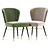 Modern Dining Table Chair Set 3D model small image 2