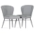 Modern Dining Table Chair Set 3D model small image 3