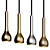 Modern Drop Pendant Lighting Solution 3D model small image 1