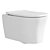 Vincea Arco Rimless Wall Toilet 3D model small image 1