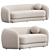 Luxurious Blaine Sofa Eichholtz 3D model small image 1