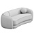 Luxurious Blaine Sofa Eichholtz 3D model small image 3