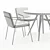  DAN-FORM Boto Chair + Pheno Table 3D model small image 3