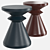Compact Alban Side Table 3D model small image 2