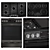 LG ProBake ProConvection Gas+Electric Set 3D model small image 1