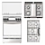 LG ProBake ProConvection Gas+Electric Set 3D model small image 7