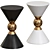 Sleek Malia Modern End Table 3D model small image 1