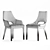Luxury Giulio Marelli Grace Chair 3D model small image 7